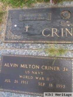 Alvin Milton Criner, Jr