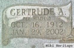 Gertrude A. Hitzfeld Strackbein