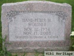 Hans Peter M Wossner