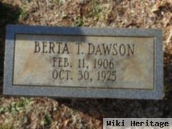 Berta Josie Turner Dawson