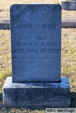 Jennie M Quinn Odle