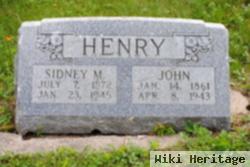 Sidney Marie Slattery Henry