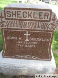 John W. Sheckler