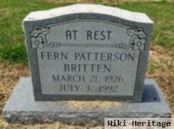 Fern Patterson Britten