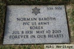 Pfc Norman Baroth