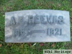 Alonzo B Reeves