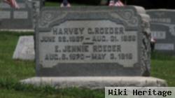 Harvey G Roeder