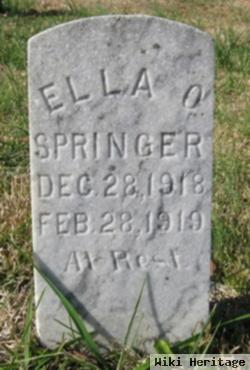 Ella O. Springer