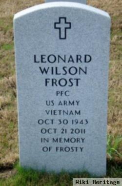 Leonard Wilson Frost