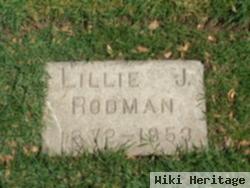 Lillian Jane "lillie" Fagle Rodman