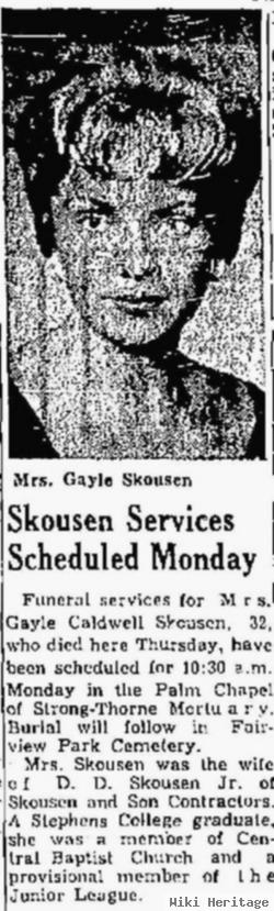 Gayle C. Caldwell Skousen