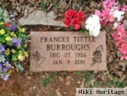 Frances Tittle Burroughs