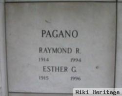 Raymond R Pagano