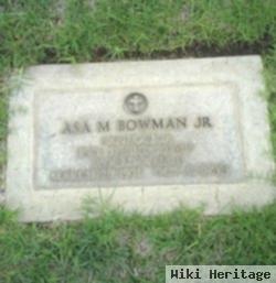 Pvt Asa M Bowman