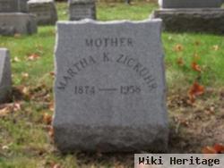 Martha Kumm Zickuhr