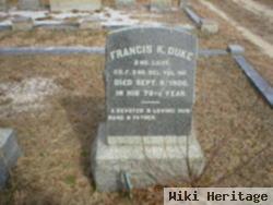 Lieut Francis Kendrick Duke