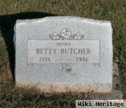 Betty Butcher