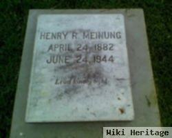 Henry Ralph Meinung