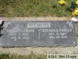 Esther Ellen Fowler Richins