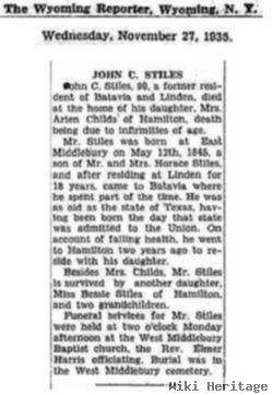 John Charles Stiles