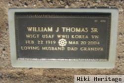 William J Thomas, Sr