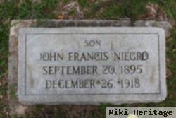 John Francis Niegro