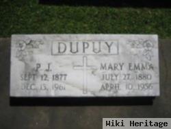 Pierre Joseph "p J" Dupuy