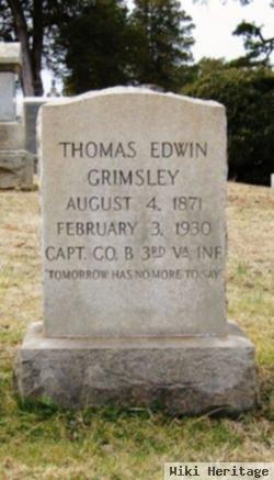 Thomas Edwin Grimsley