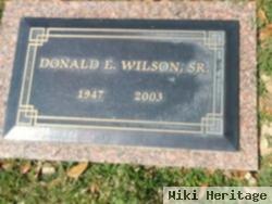 Donald E Wilson, Sr