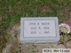 Effie B. Water