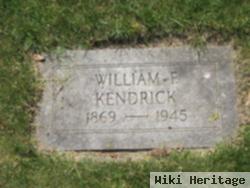 Dr. William F. Kendrick