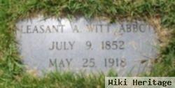 Pleasant A. Whitfield "witt" Abbott