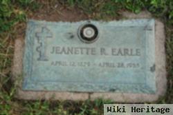 Jeanette R Earle