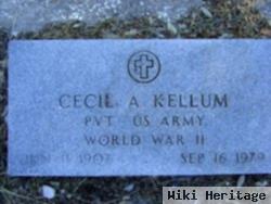 Cecil A Kellum