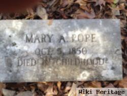 Mary A Pope