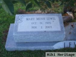 Mary Munn Lewis