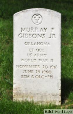 Murray F Gibbons, Jr.