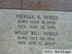 Willie "bill" Hodge
