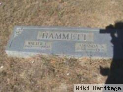 Walter C Hammett