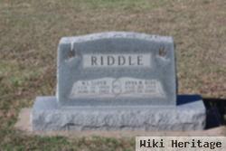 W. L. "lloyd" Riddle