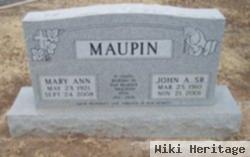 John Andrew Maupin, Sr