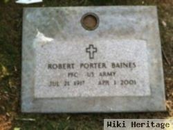 Robert Porter Baines