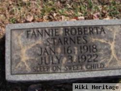 Fannie Roberta Starnes