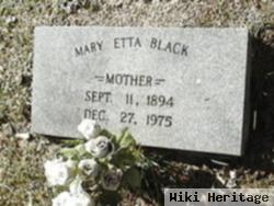 Mary Etta Jones Black