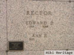 Edward Dean Rector