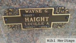 Wayne G Haight