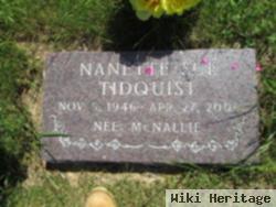 Nanette Sue Mcnallie Tidquist