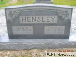 Hattie Osborn Hensley