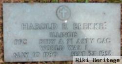 Harold R Brekke