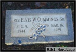 Rev Elvis W. Cummings, Sr